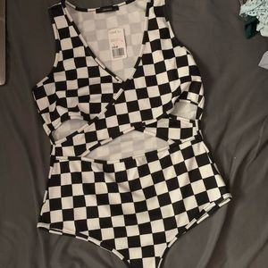One piece body suit